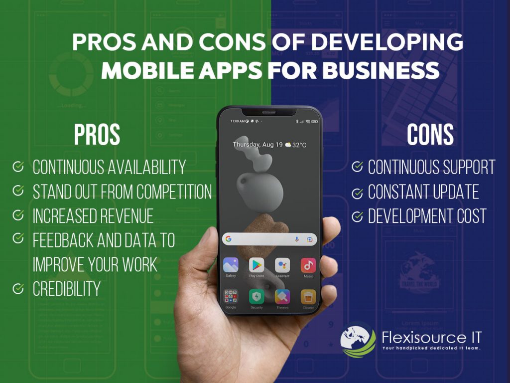 develop mobile app for business